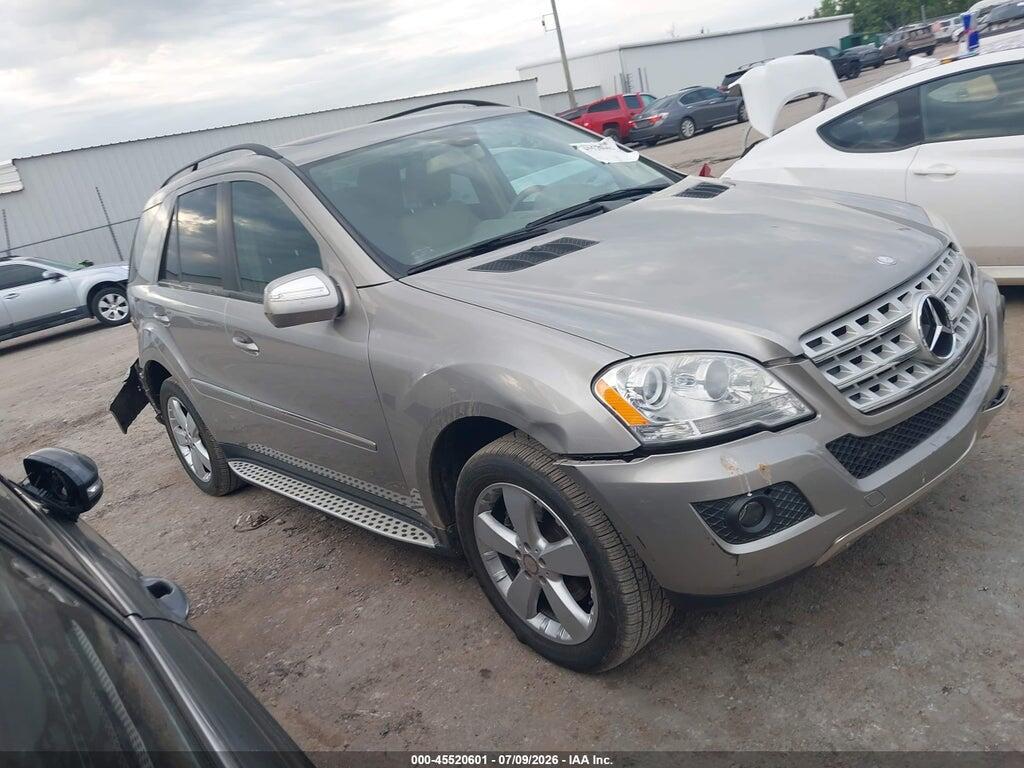 4JGBB86E19A527827 2009 MERCEDES-BENZ ML 350 photo no. 1
