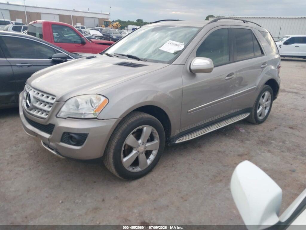 4JGBB86E19A527827 2009 MERCEDES-BENZ ML 350 photo no. 2