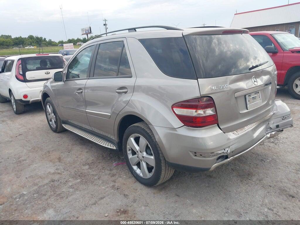 4JGBB86E19A527827 2009 MERCEDES-BENZ ML 350 photo no. 3