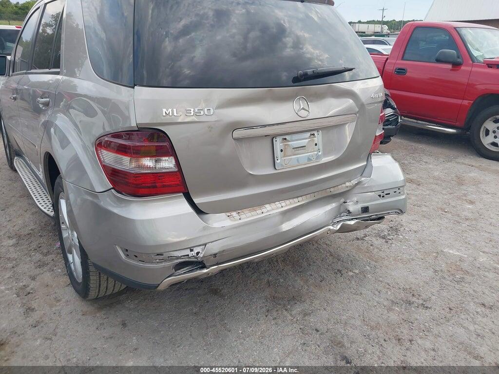 4JGBB86E19A527827 2009 MERCEDES-BENZ ML 350 photo no. 6