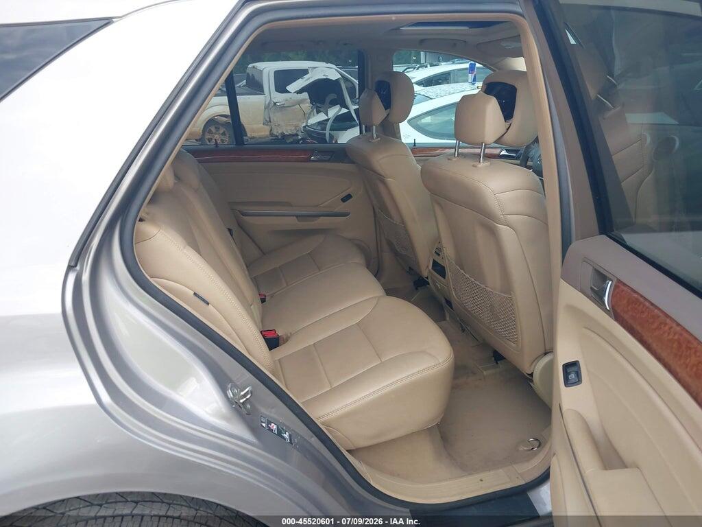 4JGBB86E19A527827 2009 MERCEDES-BENZ ML 350 photo no. 8