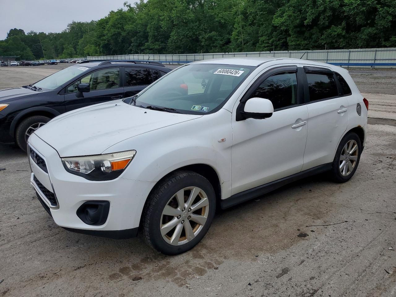 4A4AR3AU6EE016316 2014 MITSUBISHI OUTLANDER SPORT photo no. 1
