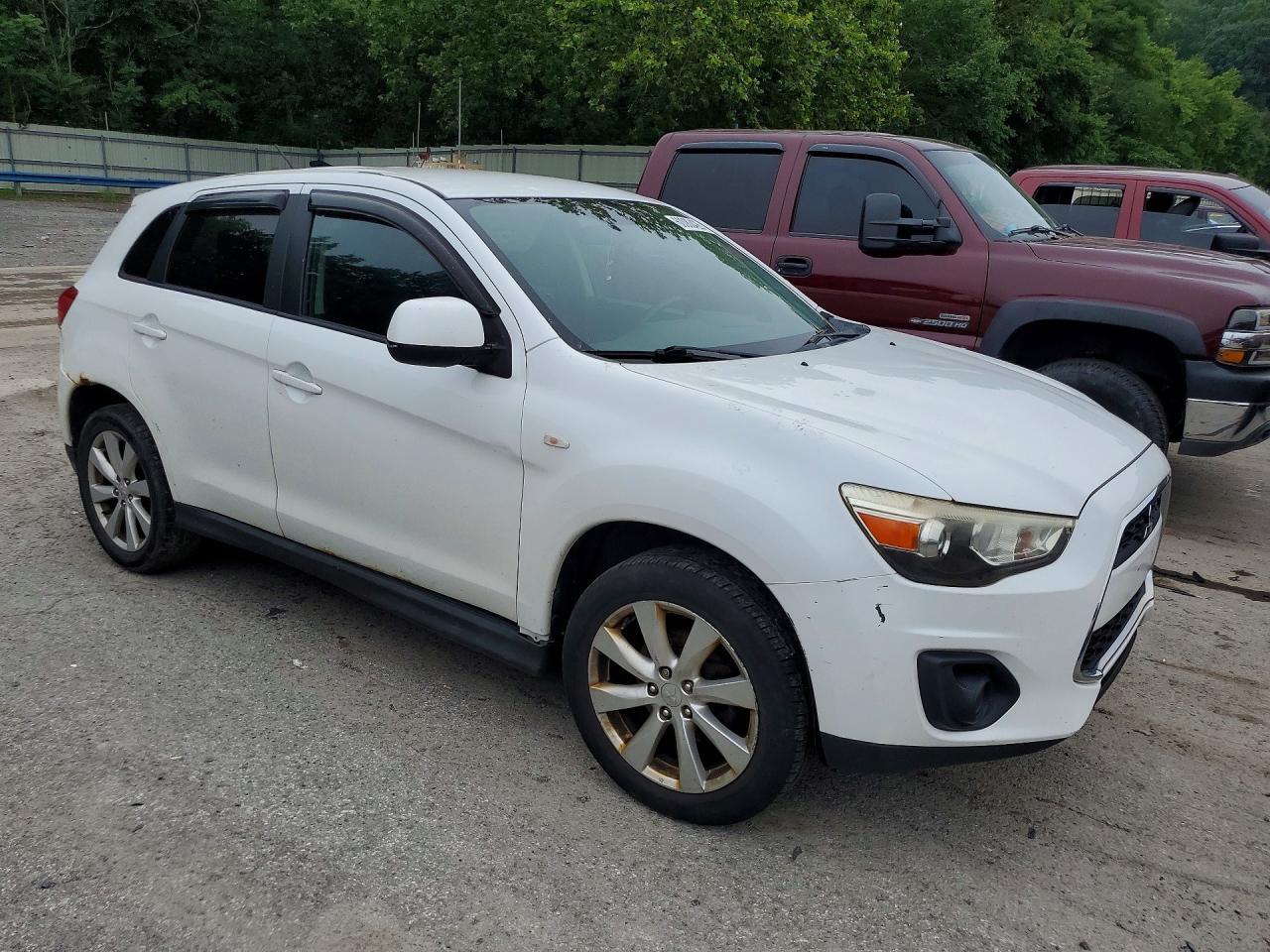 4A4AR3AU6EE016316 2014 MITSUBISHI OUTLANDER SPORT photo no. 4