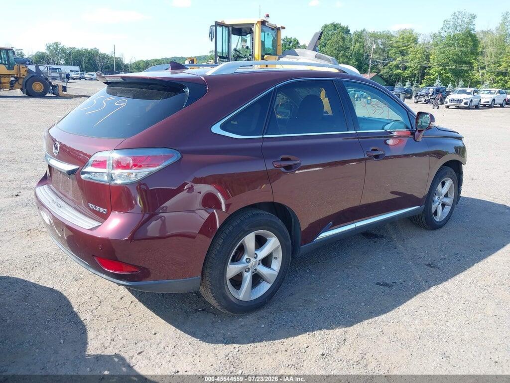 2T2BK1BA2FC327816 2015 LEXUS RX 350 photo no. 4
