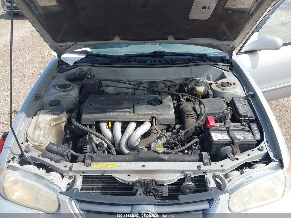 2T1BR12E01C501832 2001 TOYOTA COROLLA photo no. 10