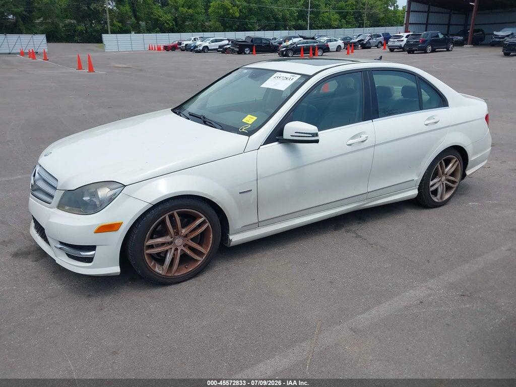 WDDGF4HB3CA611977 2012 MERCEDES-BENZ C 250 photo no. 2