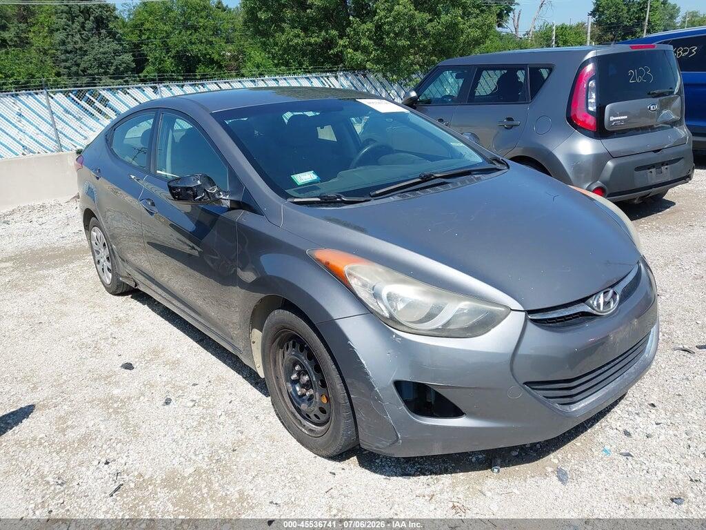 5NPDH4AE7CH136516 2012 HYUNDAI ELANTRA photo no. 1