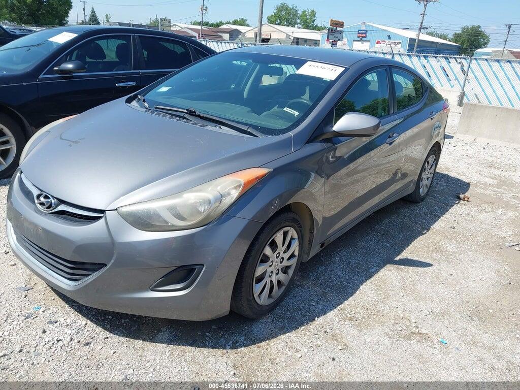5NPDH4AE7CH136516 2012 HYUNDAI ELANTRA photo no. 2