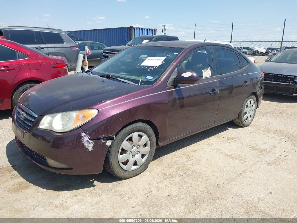 KMHDU46D58U388852 2008 HYUNDAI ELANTRA photo no. 2