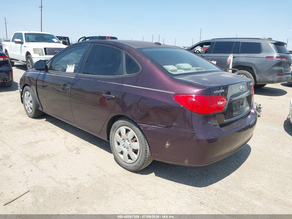 KMHDU46D58U388852 2008 HYUNDAI ELANTRA photo no. 3