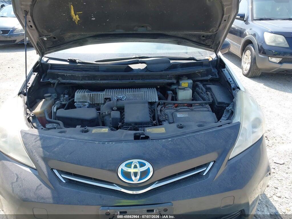 JTDZN3EU1D3222539 2013 TOYOTA PRIUS V photo no. 10