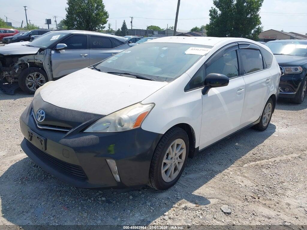 JTDZN3EU1D3222539 2013 TOYOTA PRIUS V photo no. 2