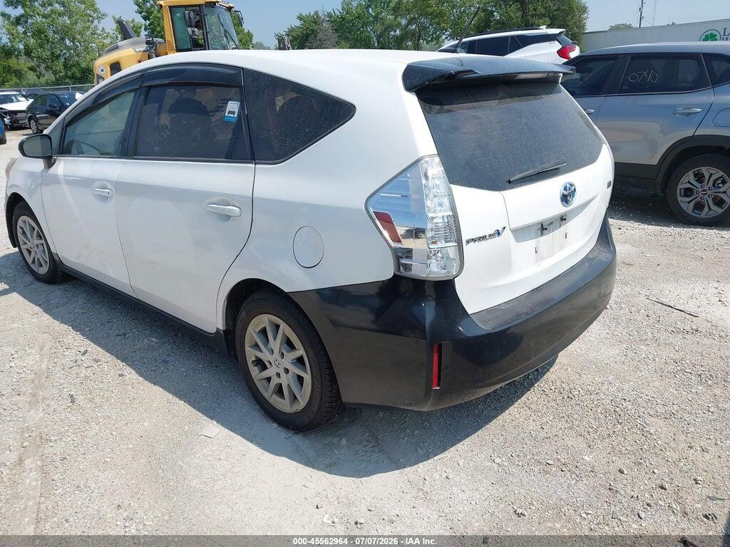 JTDZN3EU1D3222539 2013 TOYOTA PRIUS V photo no. 3