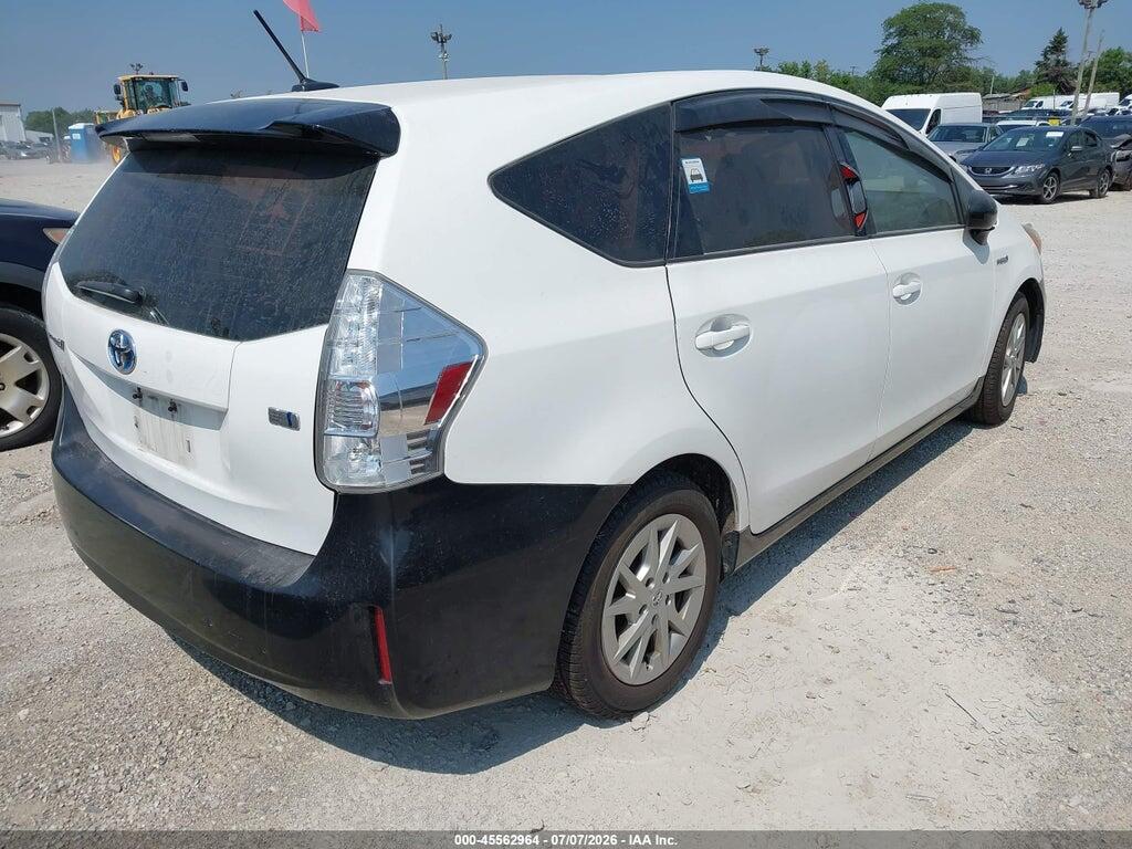 JTDZN3EU1D3222539 2013 TOYOTA PRIUS V photo no. 4