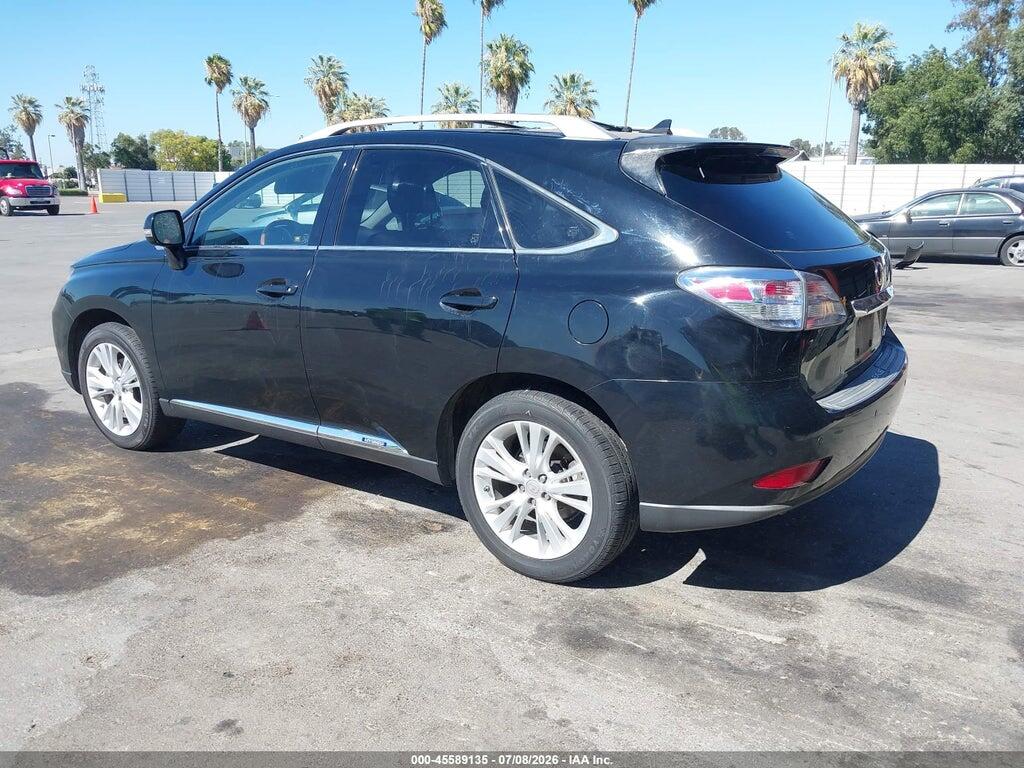 JTJBC1BAXB2035533 2011 LEXUS RX 450H photo no. 3