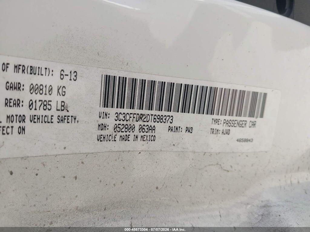 3C3CFFDR2DT698373 2013 FIAT 500C photo no. 9