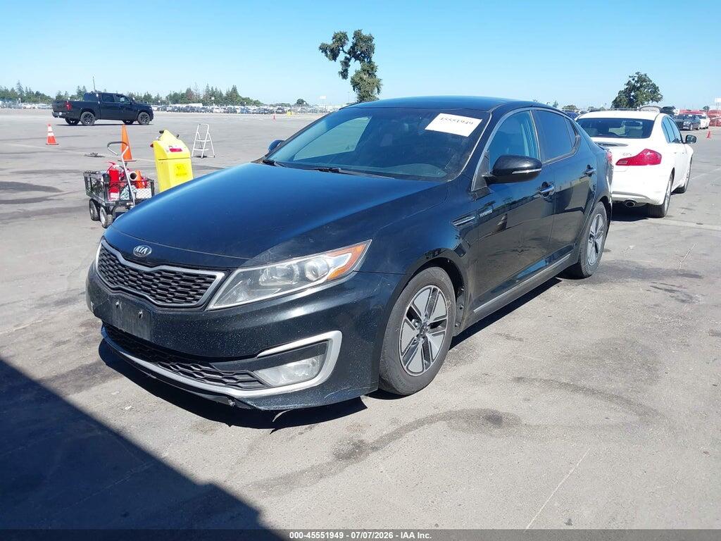KNAGM4AD5D5056100 2013 KIA OPTIMA HYBRID photo no. 2