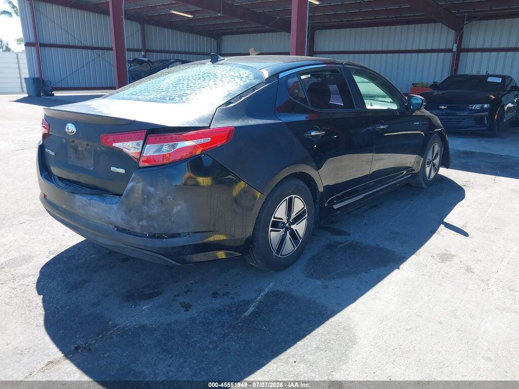KNAGM4AD5D5056100 2013 KIA OPTIMA HYBRID photo no. 4