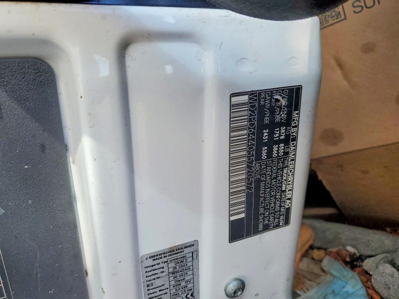 WD2PD644055720572 2005 MERCEDES-BENZ SPRINTER 2500 photo no. 12