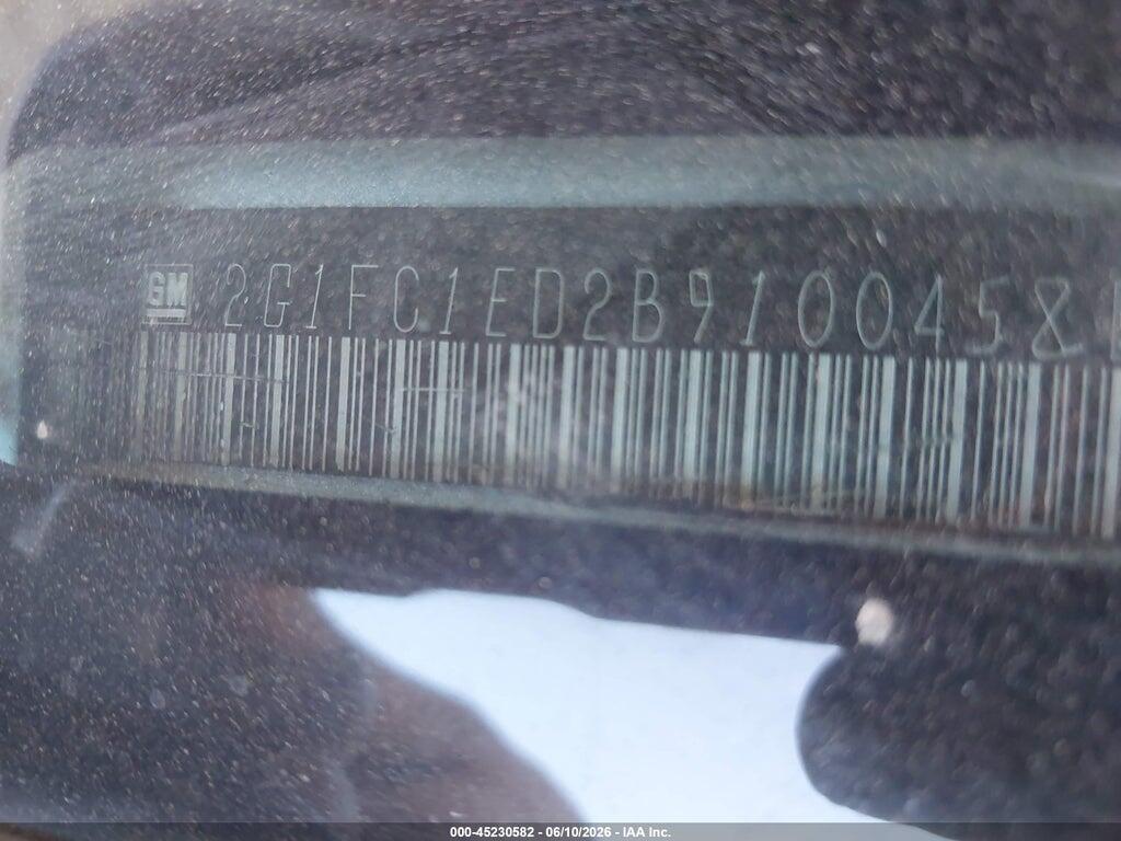 2G1FC1ED2B9100458 2011 CHEVROLET CAMARO photo no. 8