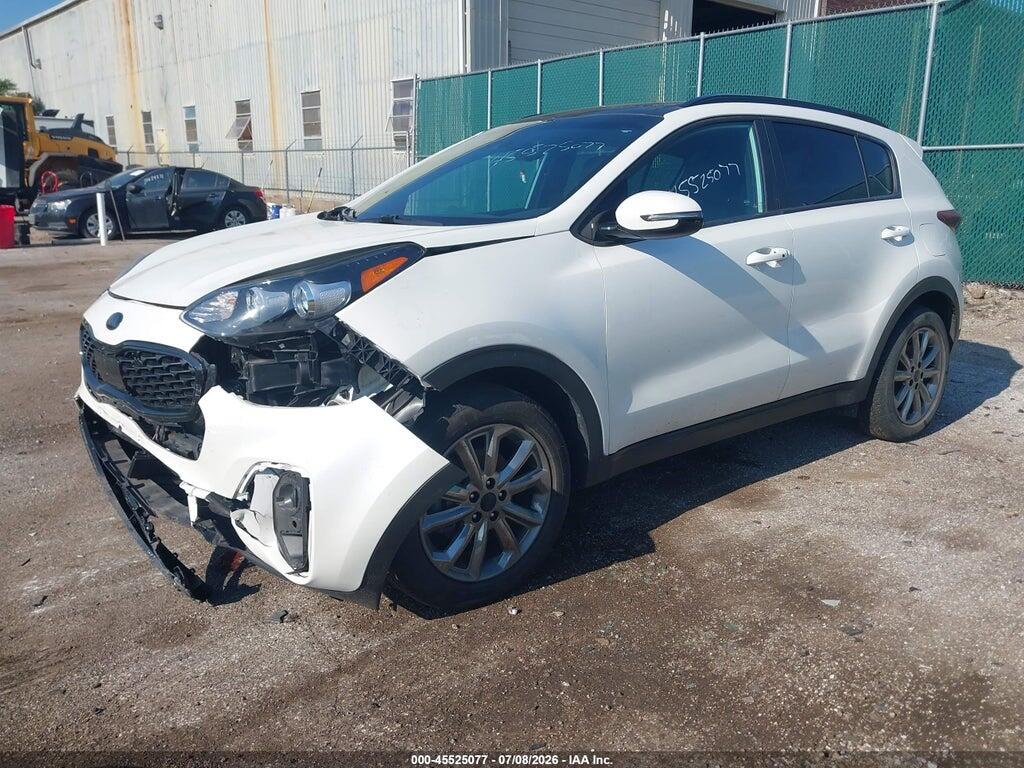 KNDP6CAC8M7938705 2021 KIA SPORTAGE photo no. 2