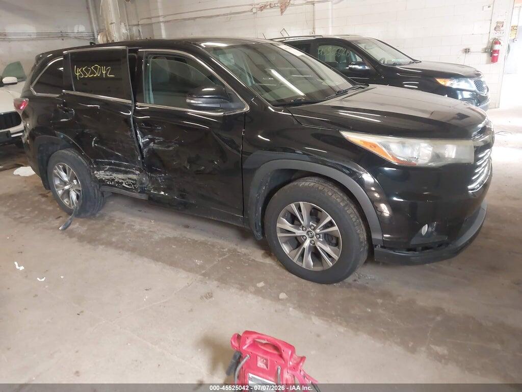 5TDBKRFH9GS278150 2016 TOYOTA HIGHLANDER photo no. 1
