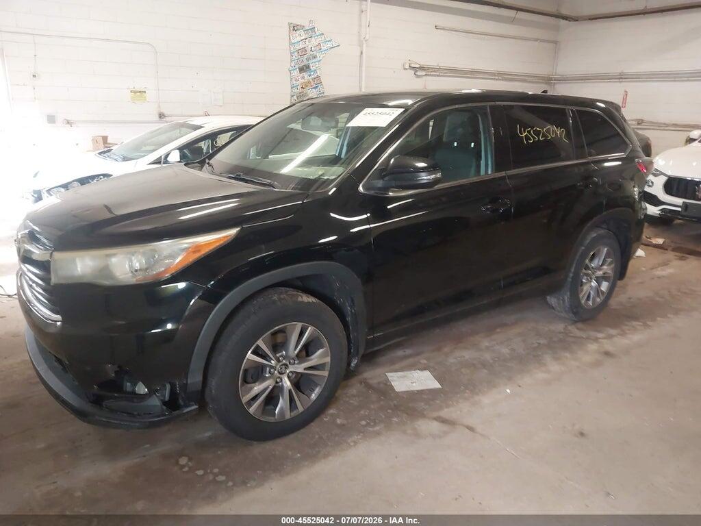 5TDBKRFH9GS278150 2016 TOYOTA HIGHLANDER photo no. 2