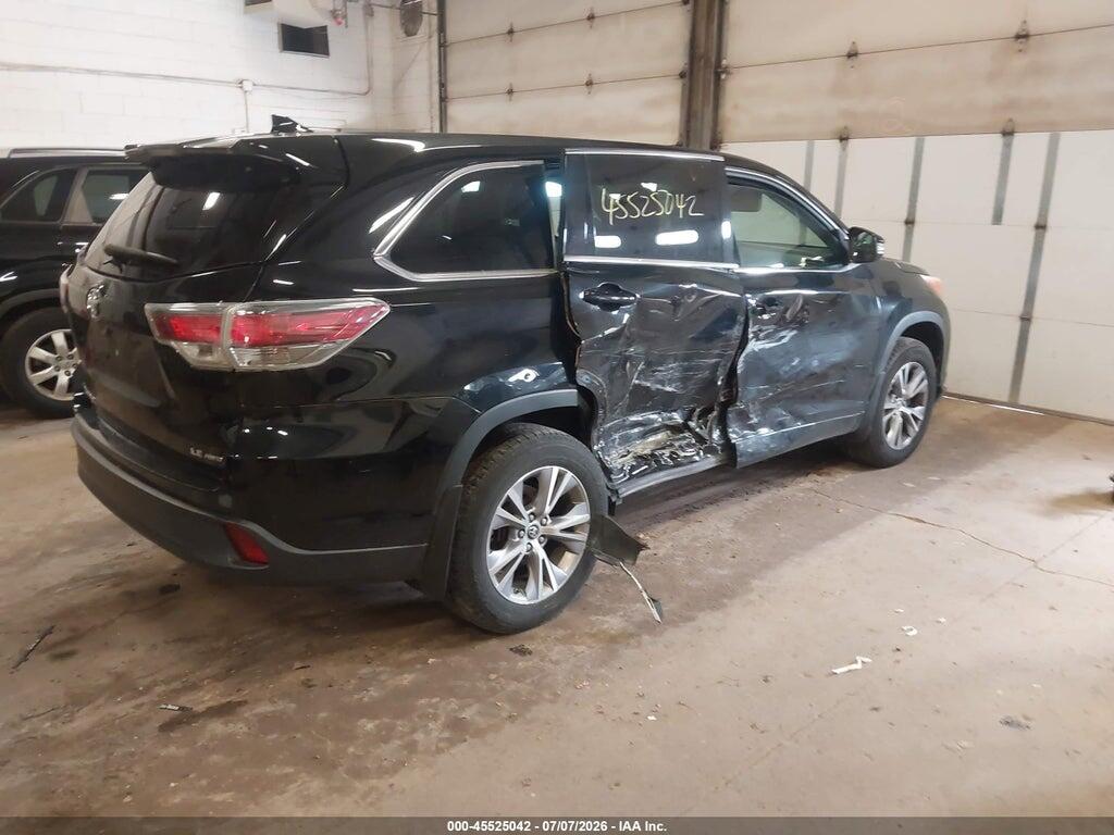 5TDBKRFH9GS278150 2016 TOYOTA HIGHLANDER photo no. 4