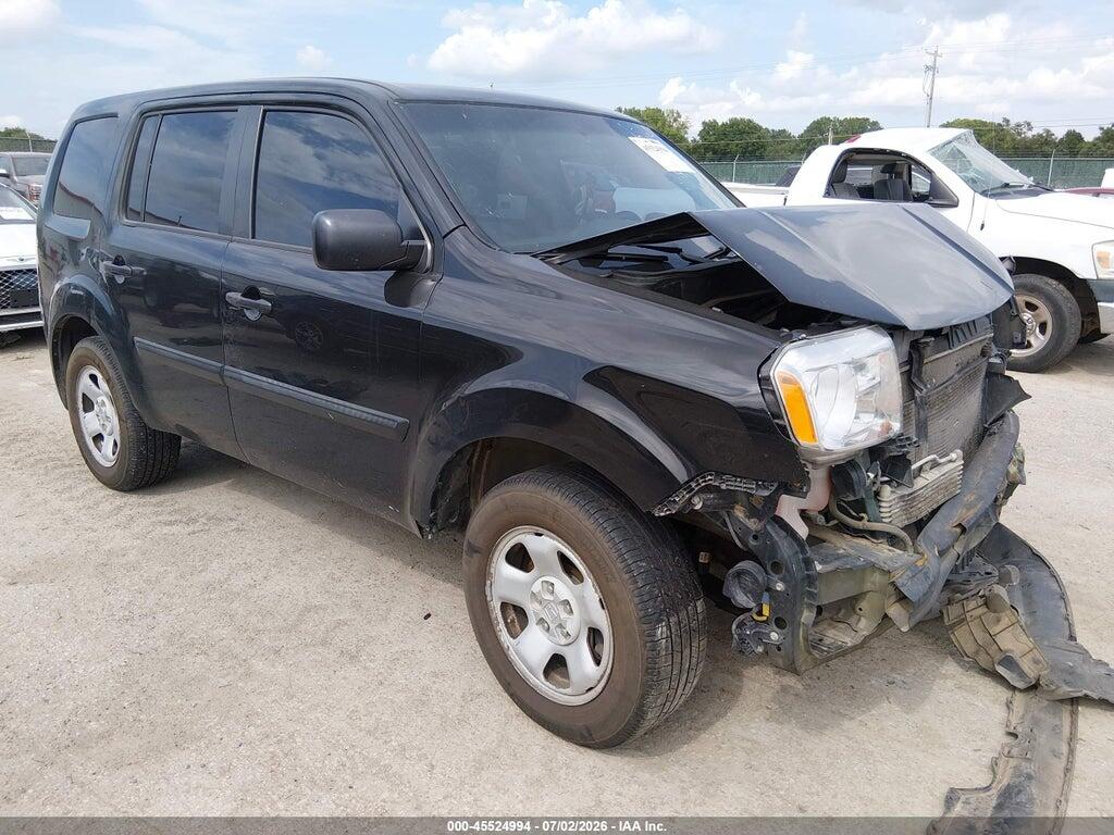 5FNYF4H25CB056648 2012 HONDA PILOT photo no. 1