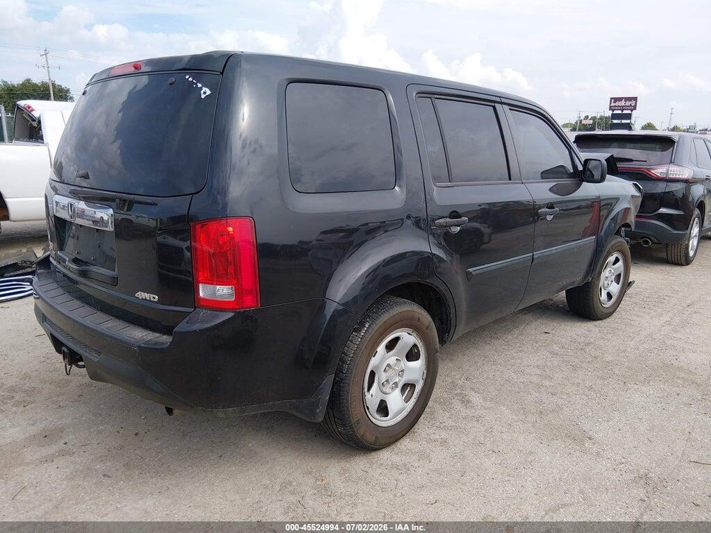 5FNYF4H25CB056648 2012 HONDA PILOT photo no. 4