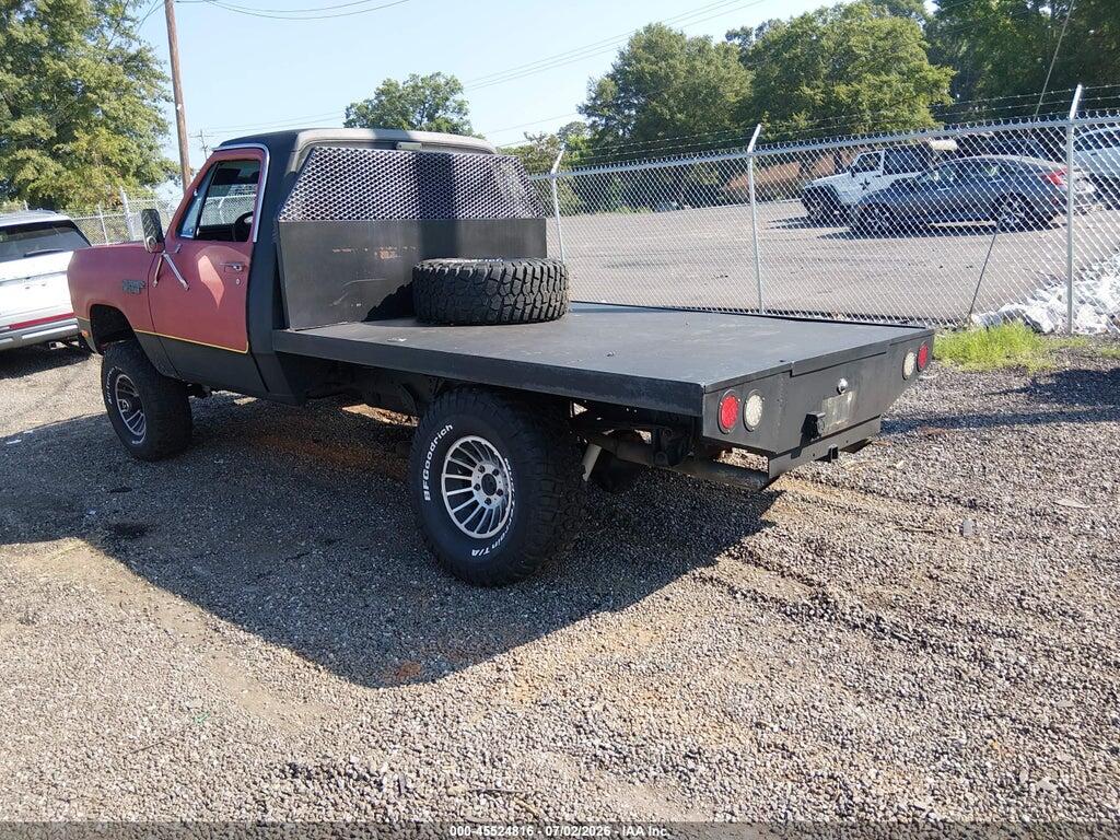 1B7HW14TXFS616166 1985 DODGE W-SERIES photo no. 3