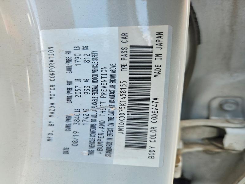 JM1DKDD75K1458155 2019 MAZDA CX-3 photo no. 12