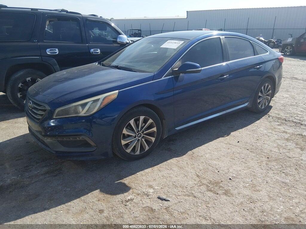 5NPE34AF9FH033386 2015 HYUNDAI SONATA photo no. 2
