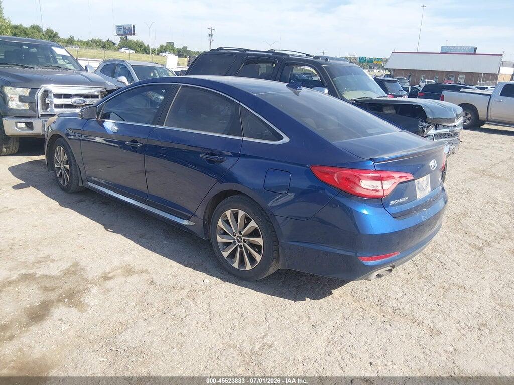 5NPE34AF9FH033386 2015 HYUNDAI SONATA photo no. 3
