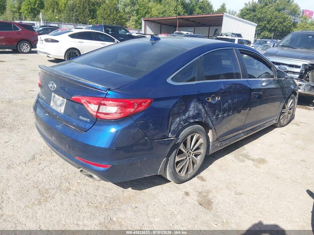 5NPE34AF9FH033386 2015 HYUNDAI SONATA photo no. 4