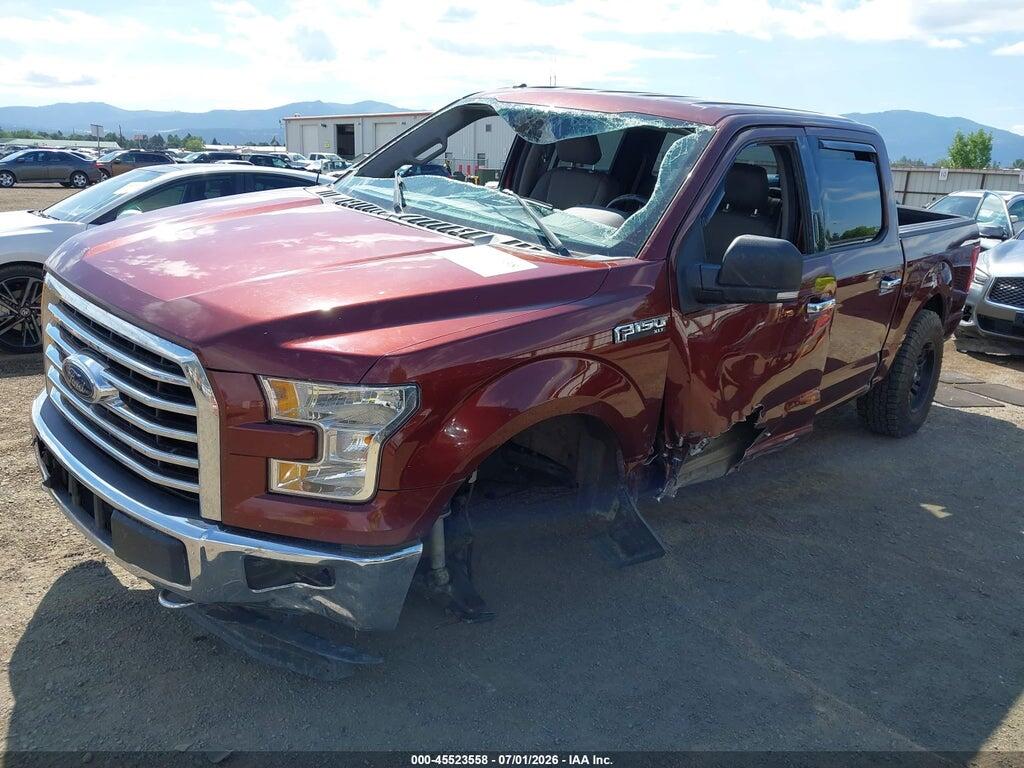 1FTEW1EGXFKF07260 2015 FORD F-150 photo no. 2