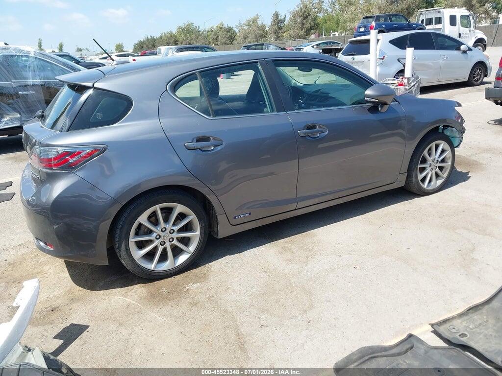 JTHKD5BH2D2126334 2013 LEXUS CT 200H photo no. 4