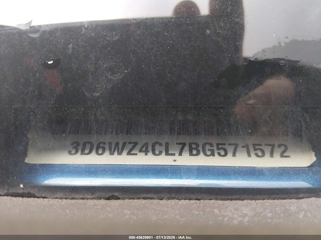 3D6WZ4CL7BG571572 2011 RAM RAM 3500 HD CHASSIS photo no. 9