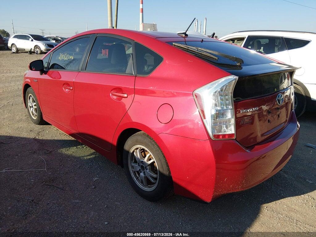 JTDKN3DU1B5353183 2011 TOYOTA PRIUS photo no. 3
