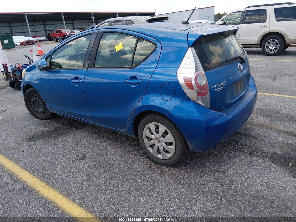 JTDKDTB34E1083844 2014 TOYOTA PRIUS C photo no. 3