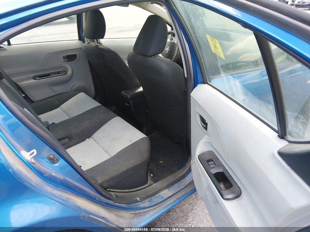 JTDKDTB34E1083844 2014 TOYOTA PRIUS C photo no. 8