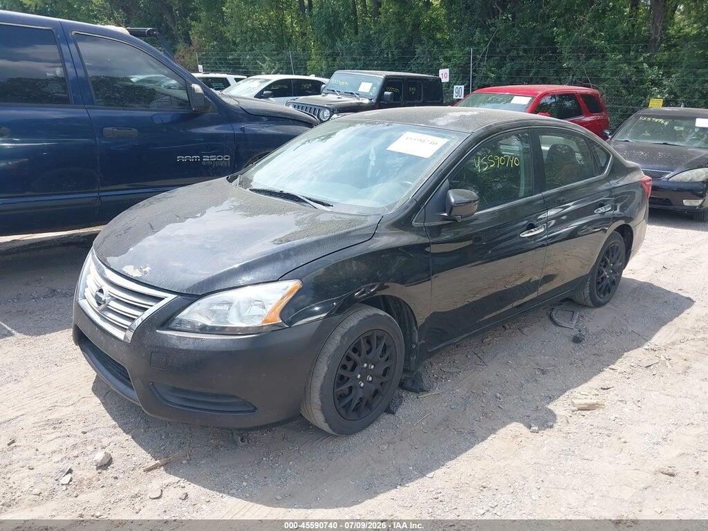 1N4AB7AP4DN906735 2013 NISSAN SENTRA photo no. 2