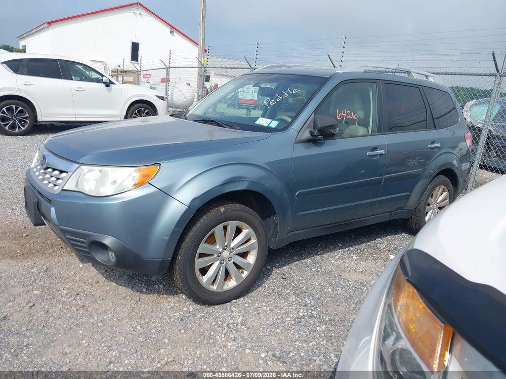 JF2SHAGC7BH758558 2011 SUBARU FORESTER photo no. 2