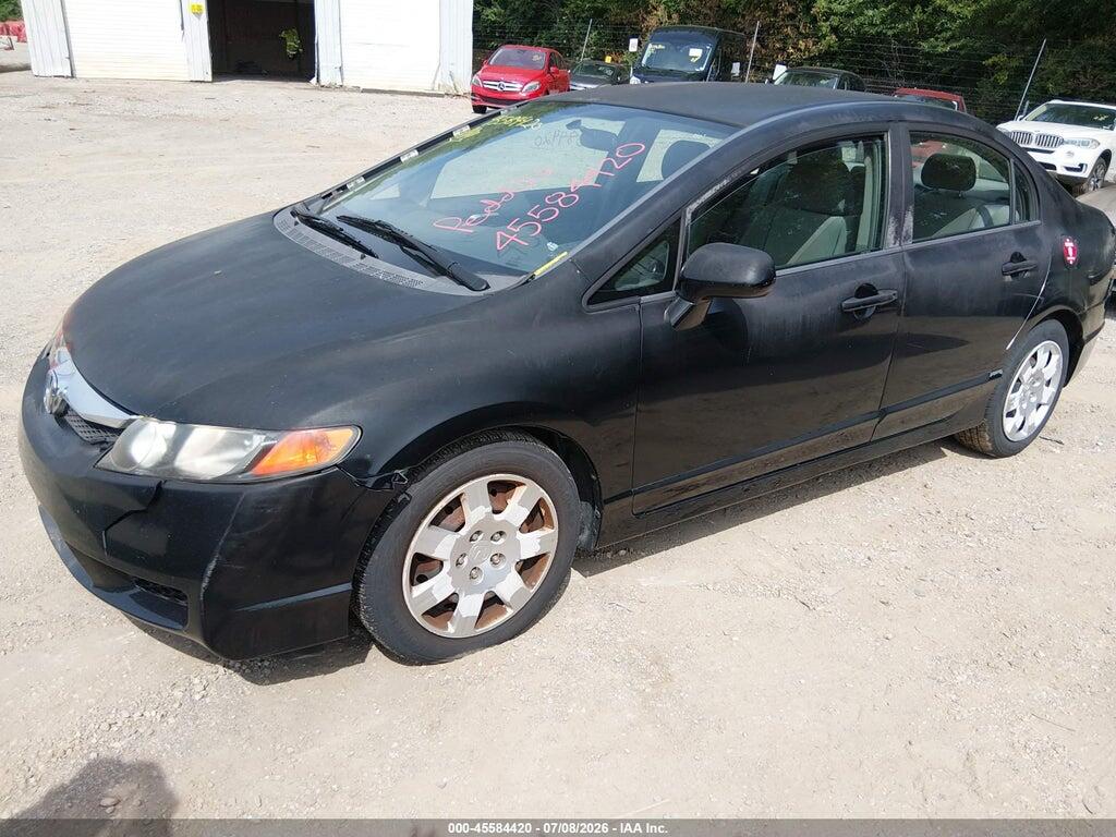 2HGFA1F55AH331817 2010 HONDA CIVIC photo no. 2