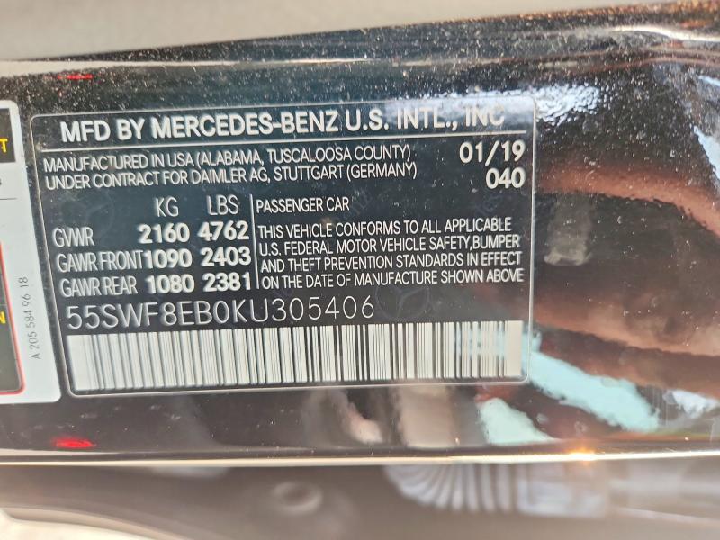 2019 MERCEDES-BENZ C 300 4MATIC — Фото 13 из 13
