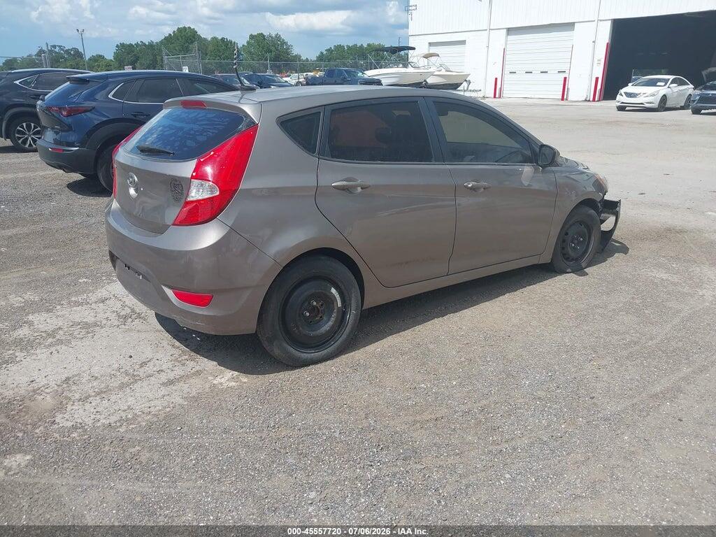KMHCT5AE7EU145804 2014 HYUNDAI ACCENT photo no. 4