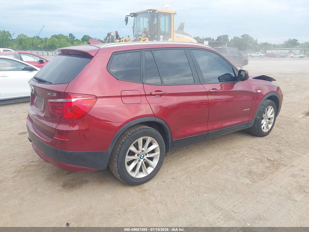 5UXWX9C51D0D04110 2013 BMW X3 photo no. 4