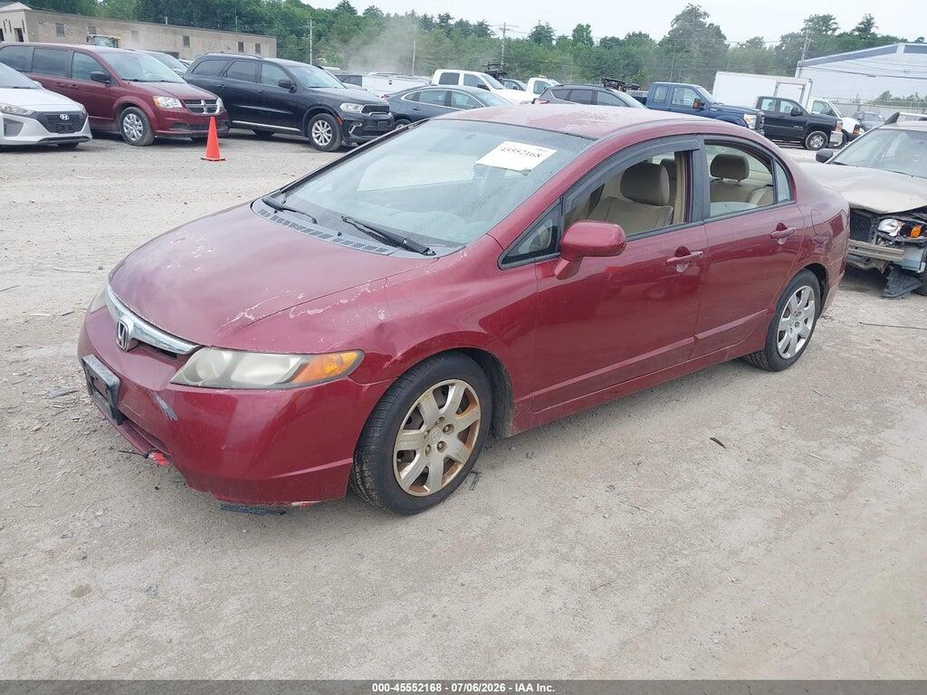 2HGFA16548H509386 2008 HONDA CIVIC photo no. 2
