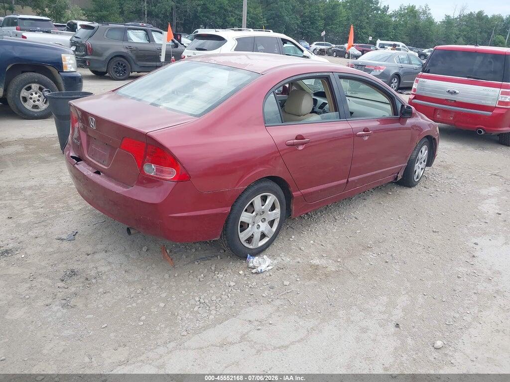 2HGFA16548H509386 2008 HONDA CIVIC photo no. 4