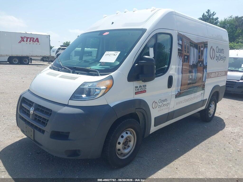 3C6TRVBG2FE518547 2015 RAM PROMASTER 1500 photo no. 2
